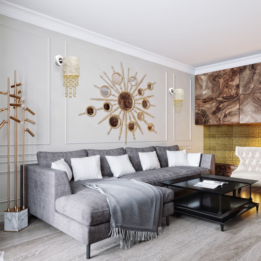 Luz de parede ALMERIA 1xE27/60W/230V