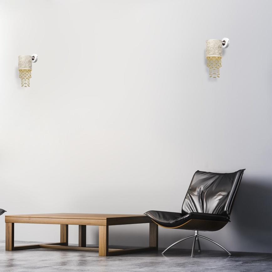 Luz de parede ALMERIA 1xE27/60W/230V