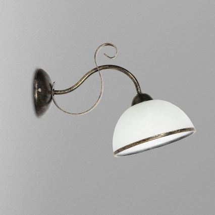 Luz de parede ANTICA 1xE27/60W/230V