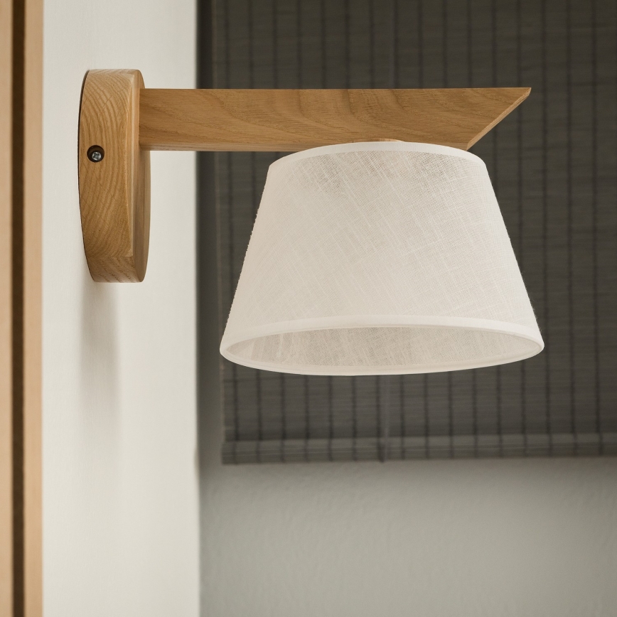 Luz de parede ANTONIO 1xE14/40W/230V carvalho