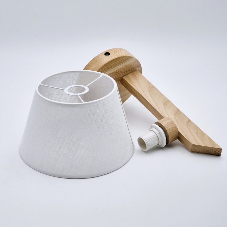 Luz de parede ANTONIO 1xE14/40W/230V carvalho