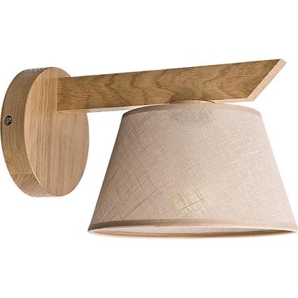 Luz de parede ANTONIO 1xE14/40W/230V carvalho
