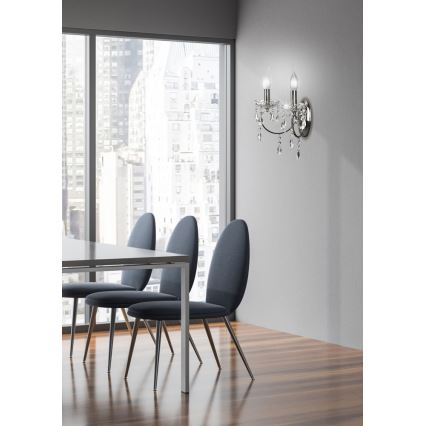 Luz de parede AURORA 2xE14/40W/230V