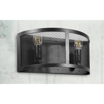 Luz de parede BRESSO 2xE14/12W/230V