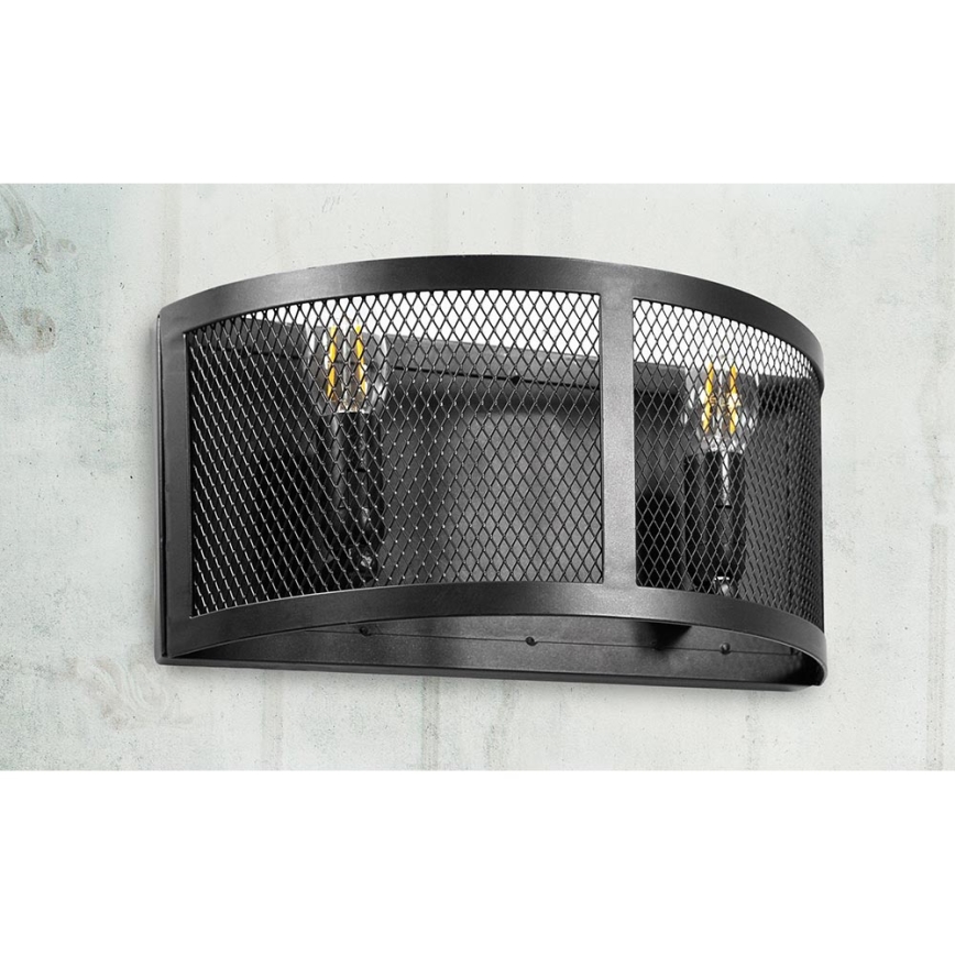 Luz de parede BRESSO 2xE14/12W/230V