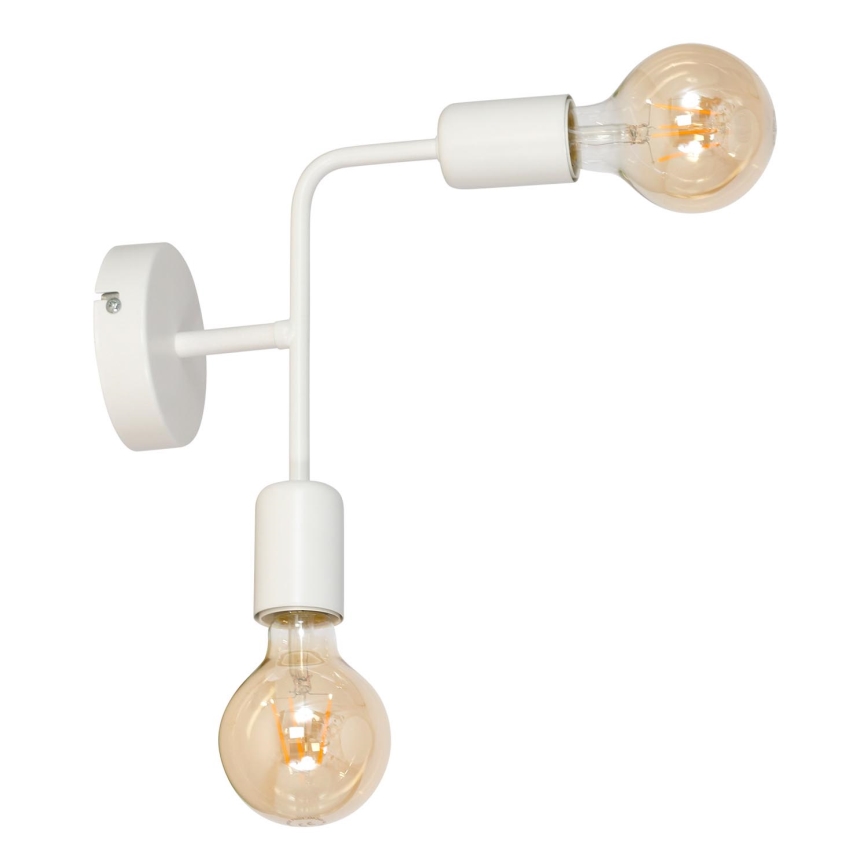Luz de parede CANDELA 2xE27/60W/230V