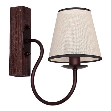 Luz de parede CARIN 1xE14/60W/230V Sombrio