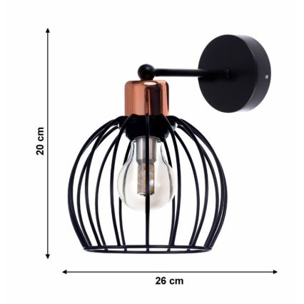 Luz de parede CELTA 1xE27/40W/230V