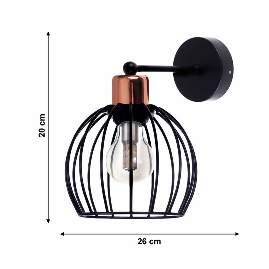 Luz de parede CELTA 1xE27/40W/230V
