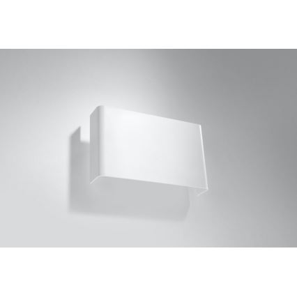 Luz de parede COPERTURA 2xG9/40W/230V branco