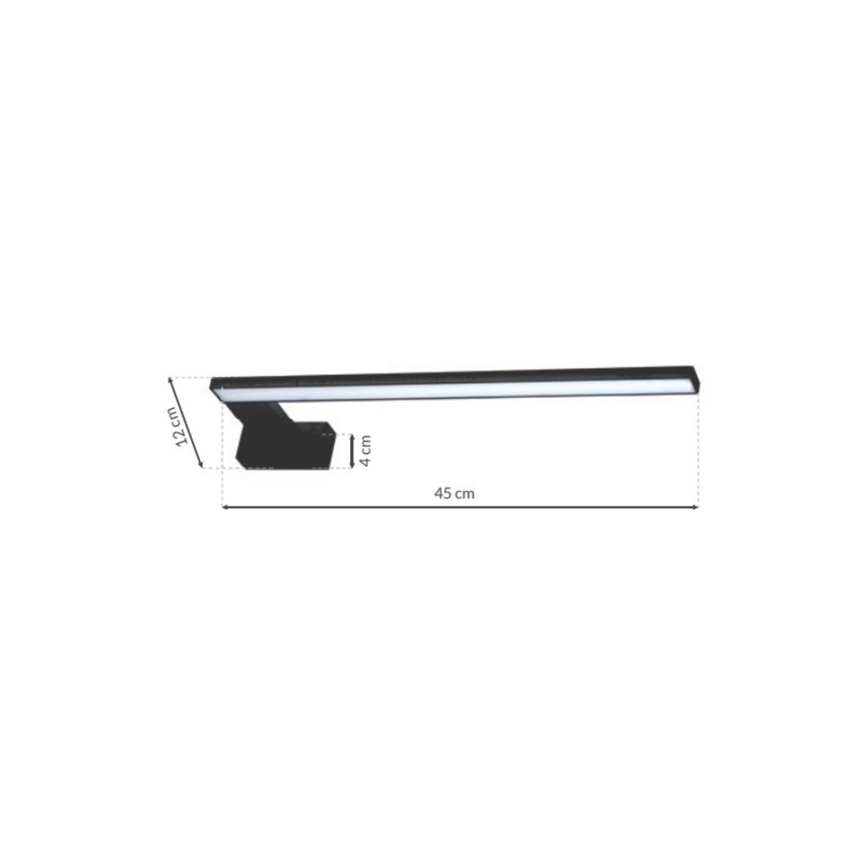 Luz de parede de casa de banho LED SHINE 1xLED/11W/230V IP44