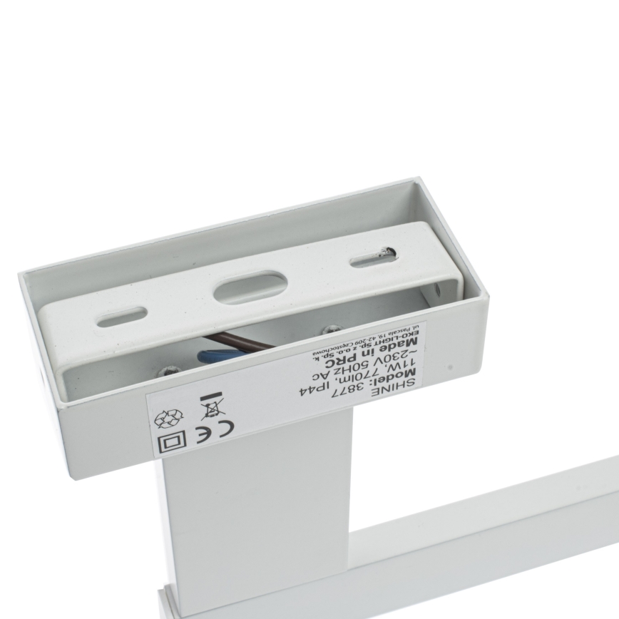 Luz de parede de casa de banho LED SHINE 1xLED/11W/230V IP44