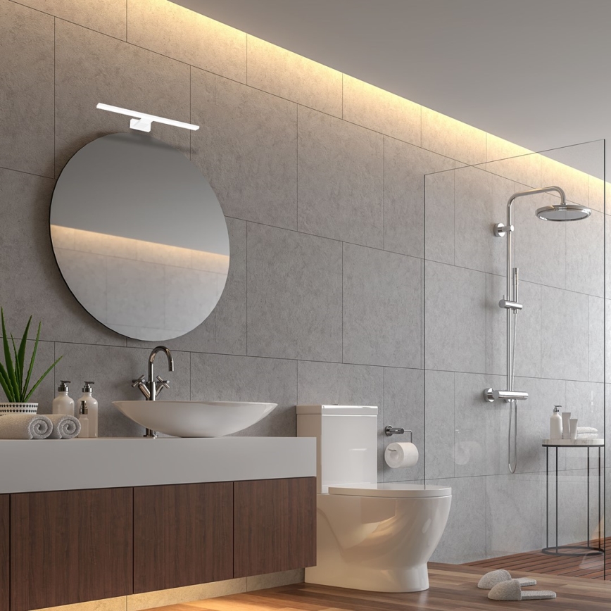 Luz de parede de casa de banho LED SHINE 1xLED/7W/230V IP44