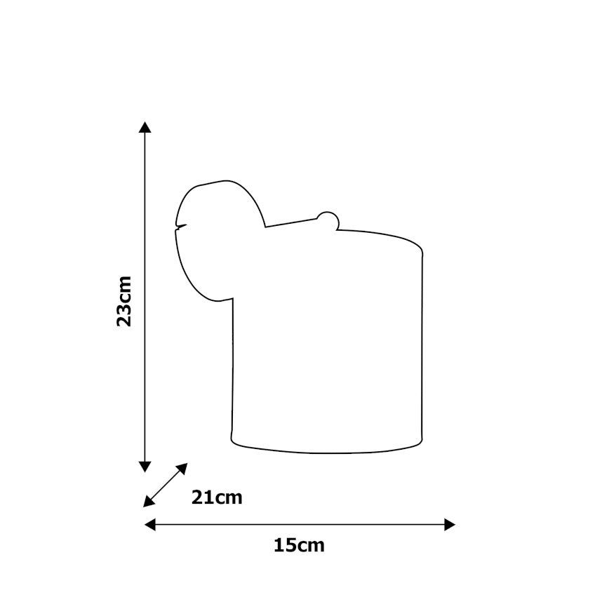 Luz de parede de criança UNICORN 1xE27/60W/230V