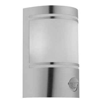 Luz de parede de exterior com sensor ANIS 1xE27/60W/230V IP44
