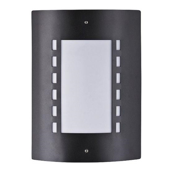 Luz de parede de exterior DENVER 3 1xE27/60W IP44