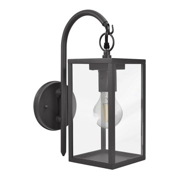Luz de parede de exterior MALMO 1xE27/15W/230V preto antigo IP44
