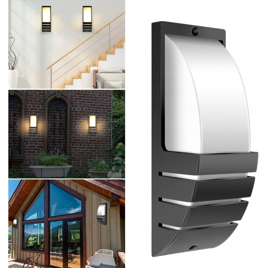 Luz de parede de exterior NALANI 1xE27/18W/230V IP54