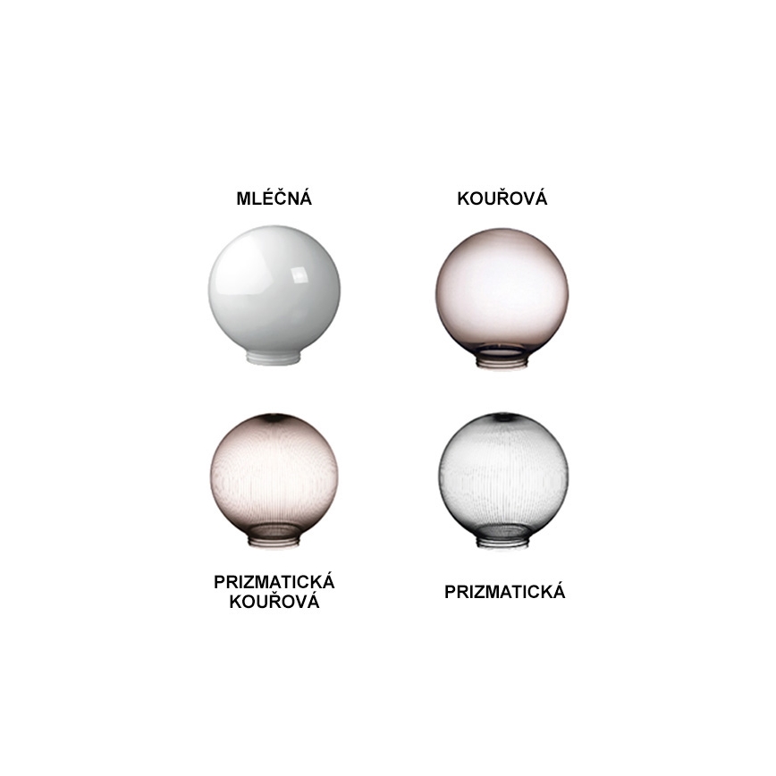 Luz de parede de exterior PARK 1xE27/60W/230V