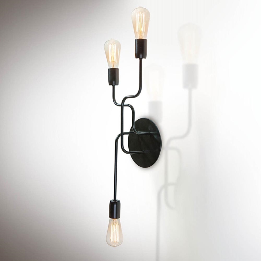 Luz de parede ELECTRICO 3xE27/40W/230V