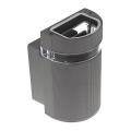 Luz de parede exterior KORTEK 1xGU10/30W/230V IP54 cinzento