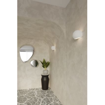 Luz de parede GLOBE 1xE27/60W/230V branco