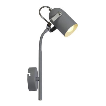 Luz de parede GRAY 1xE14/40W/230V