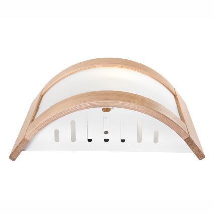Luz de parede HALINA 1xE27/60W/230V carvalho