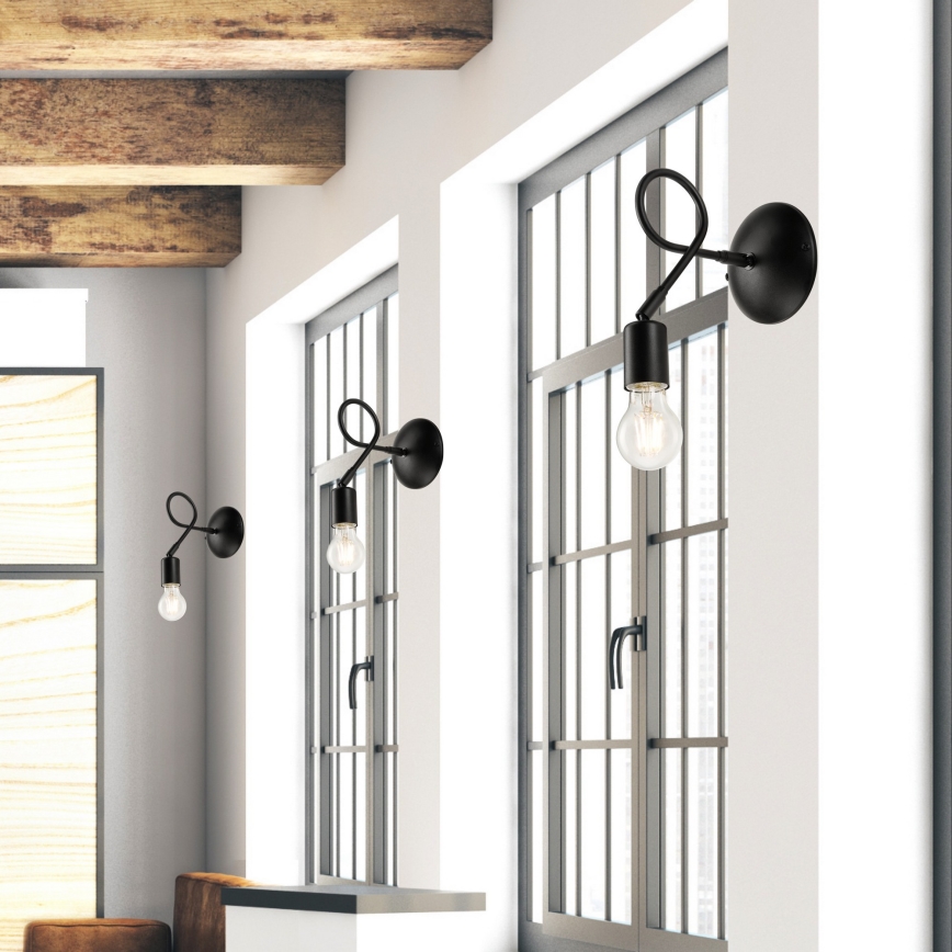 Luz de parede HARRY 1xE27/60W/230V