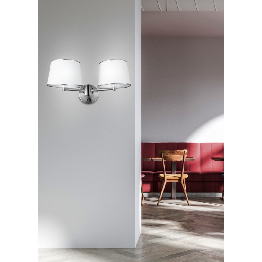 Luz de parede IBIS 2xE14/40W/230V
