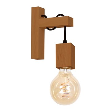 Luz de parede JACK 1xE27/40W/230V carvalho