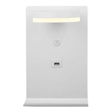 Luz de parede LED com um carregador COMPACT LED/4W/230V