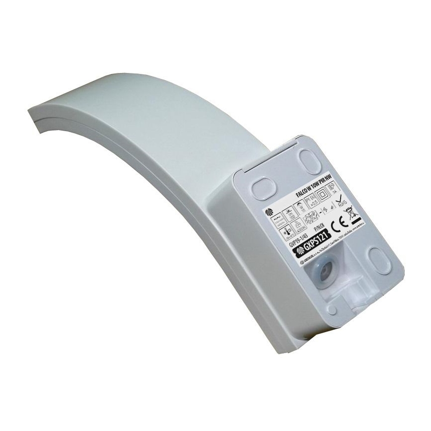 Luz de parede LED de exterior com sensor LED/10W/230V IP54
