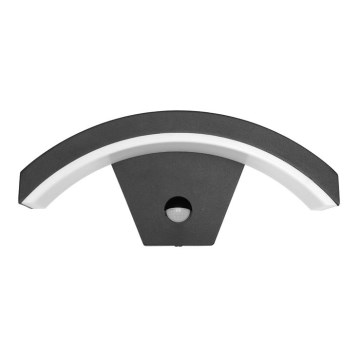 Luz de parede LED de exterior com sensor STYL LED/8W/230V IP44