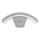 Luz de parede LED de exterior com sensor STYL LED/8W/230V IP44