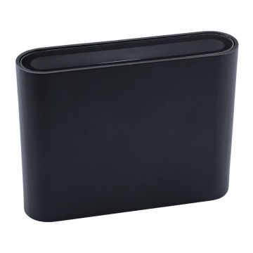 Luz de parede LED de exterior FLOW 2xLED/3W/230V IP54 preto antigo