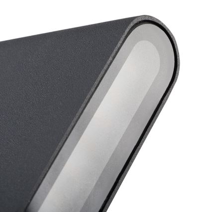 Luz de parede LED de exterior GARTO LED/8W/230V grafite