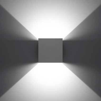 Luz de parede LED de exterior LUCA LED/6W/230V IP54