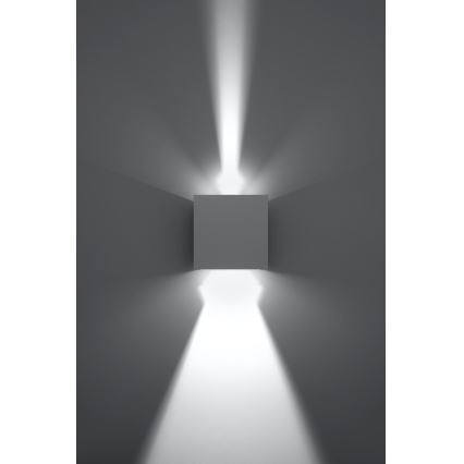 Luz de parede LED de exterior LUCA LED/6W/230V IP54