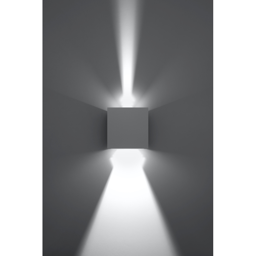Luz de parede LED de exterior LUCA LED/6W/230V IP54