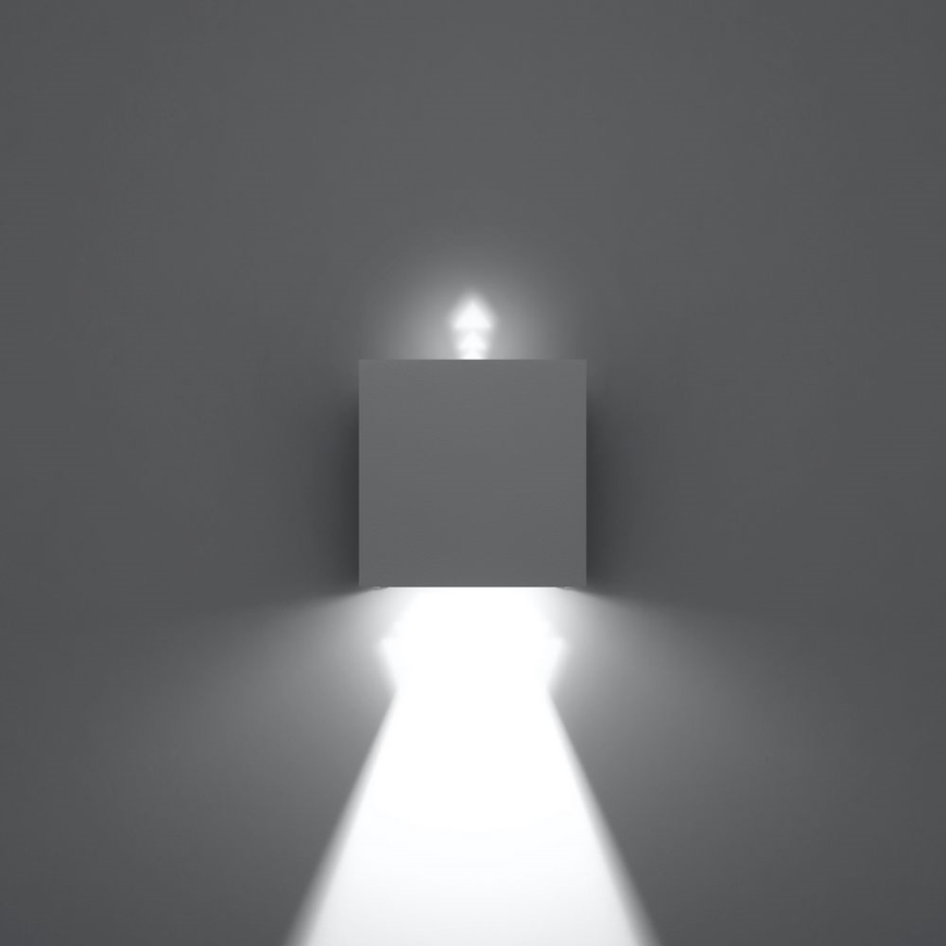 Luz de parede LED de exterior LUCA LED/6W/230V IP54