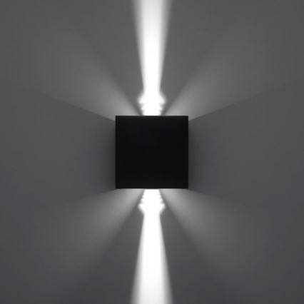 Luz de parede LED de exterior LUCA LED/6W/230V IP54