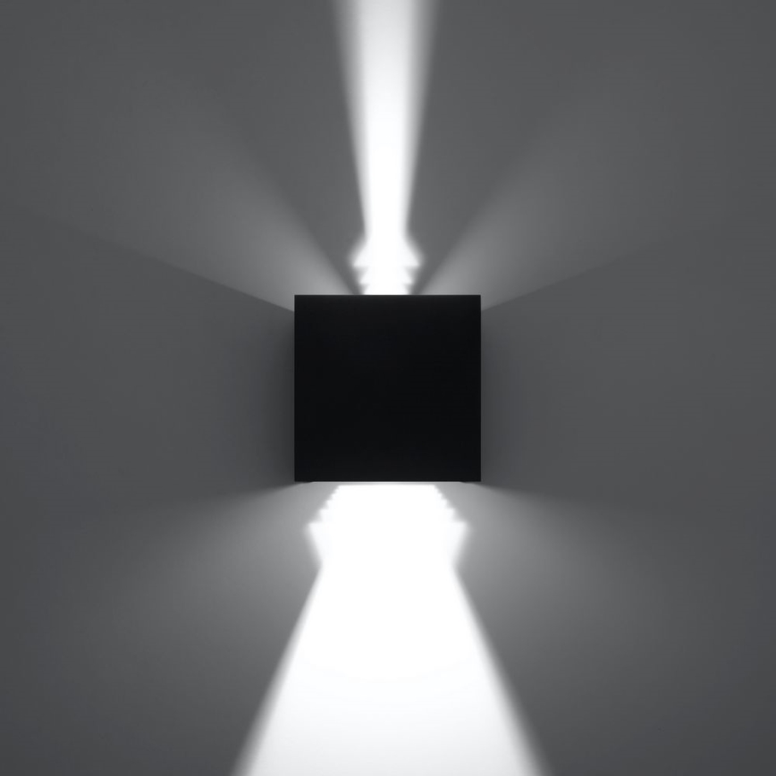 Luz de parede LED de exterior LUCA LED/6W/230V IP54