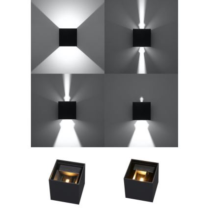 Luz de parede LED de exterior LUCA LED/6W/230V IP54