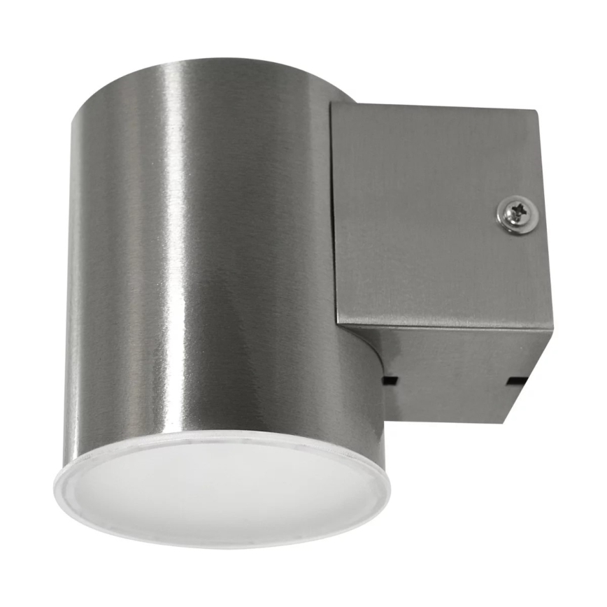 Luz de parede LED de exterior NIVERO LED/6,5W cromo mate IP44