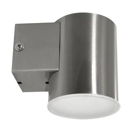 Luz de parede LED de exterior NIVERO LED/6,5W cromo mate IP44