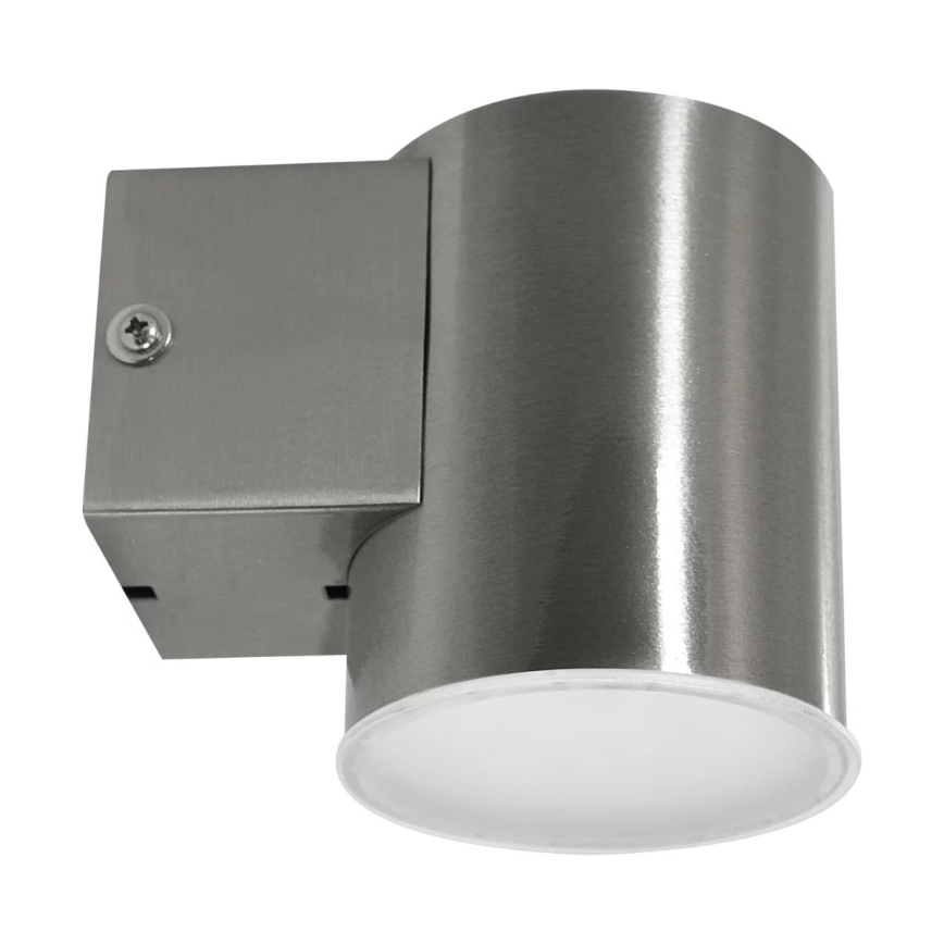 Luz de parede LED de exterior NIVERO LED/6,5W cromo mate IP44