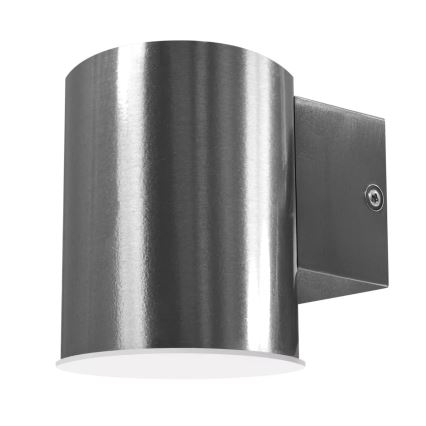 Luz de parede LED de exterior NIVERO LED/6,5W cromo mate IP44
