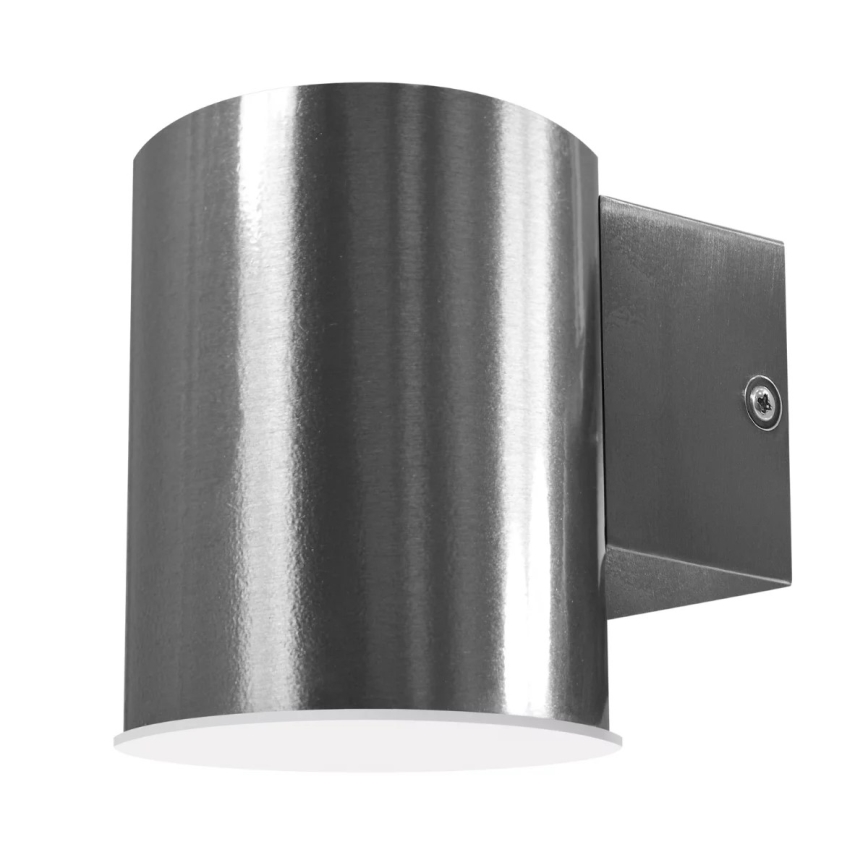Luz de parede LED de exterior NIVERO LED/6,5W cromo mate IP44