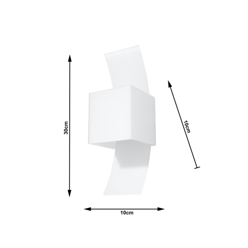 Luz de parede LIMA 1xG9/40W/230V branco